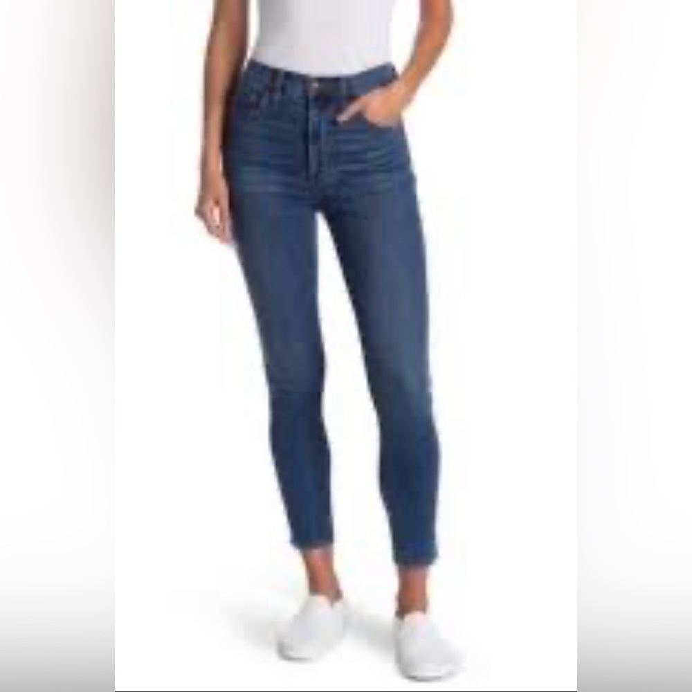 Madewell Women’s  10” HIGH- RISE SKINNY Dark Blue Women's Jeans Size 26